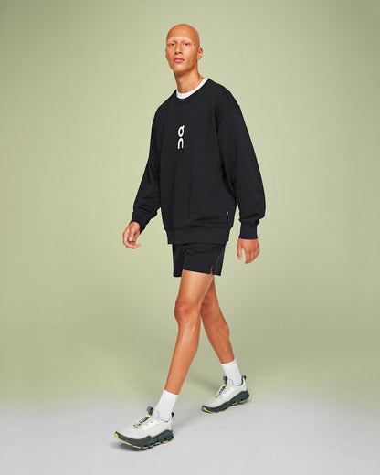 On United States Value | Men's Club Crew - Black