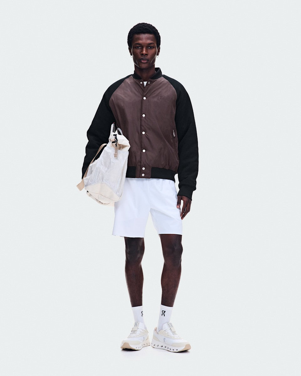 On United States Discount | Men's Courtside Bomber - Mulberry/Black