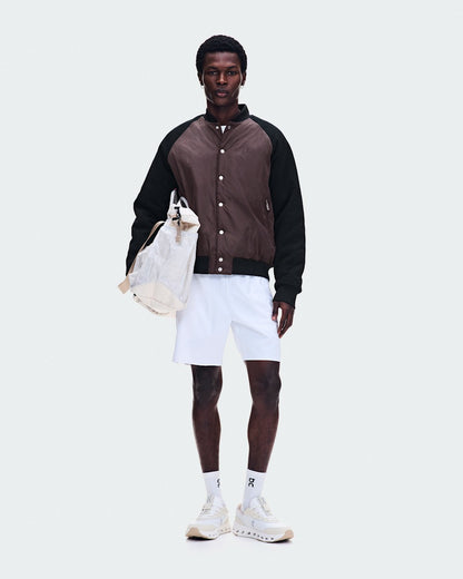 On United States Discount | Men's Courtside Bomber - Mulberry/Black