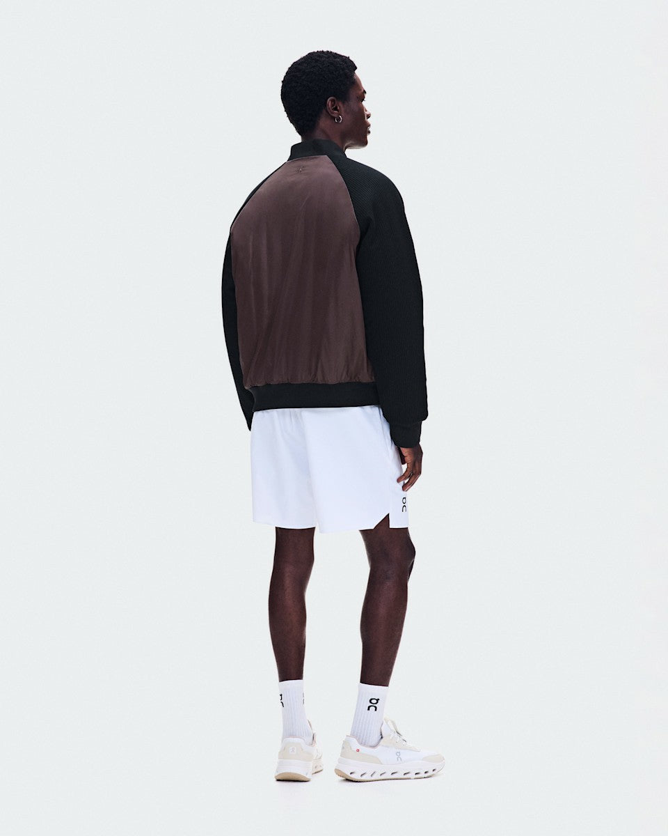 On United States Discount | Men's Courtside Bomber - Mulberry/Black