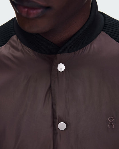 On United States Discount | Men's Courtside Bomber - Mulberry/Black