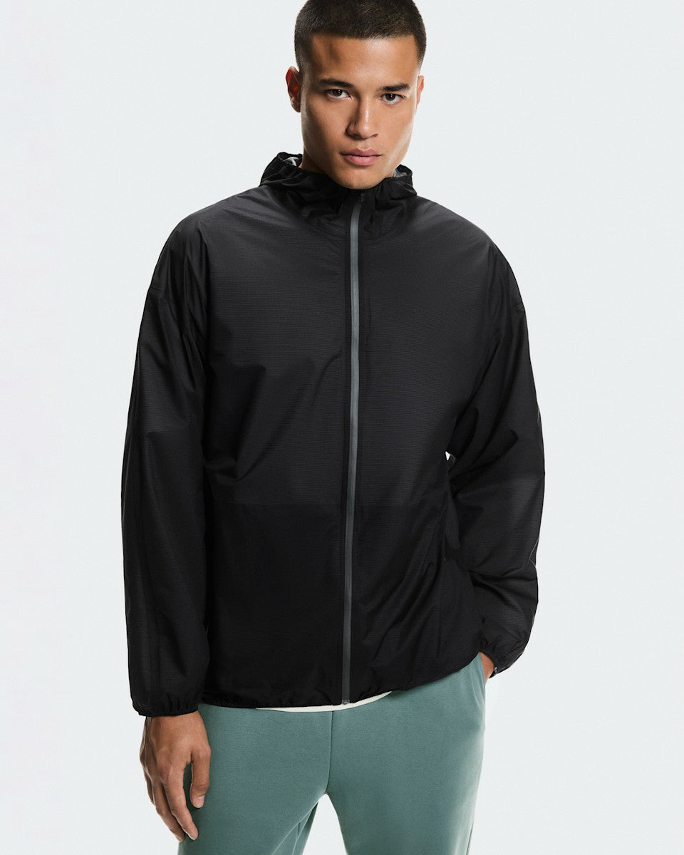 On United States Trusted | Men's Explore Lightweight Waterproof Jacket - Black