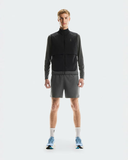 On United States Recommended | Men's Weather Vest - Black/Eclipse