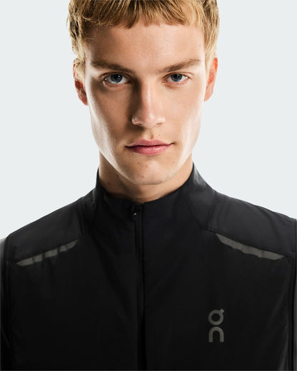 On United States Recommended | Men's Weather Vest - Black/Eclipse