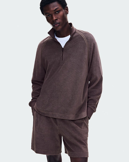 On United States Latest | Men's Courtside Shorts Terry - Mulberry