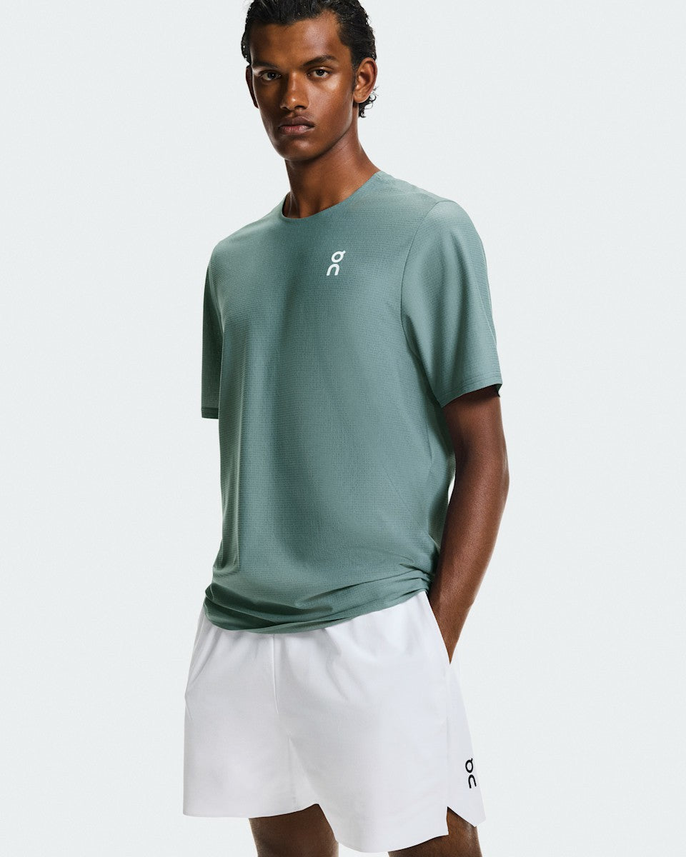 On United States Quality | Men's 5" Court Shorts - White