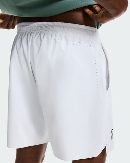 On United States Quality | Men's 5" Court Shorts - White