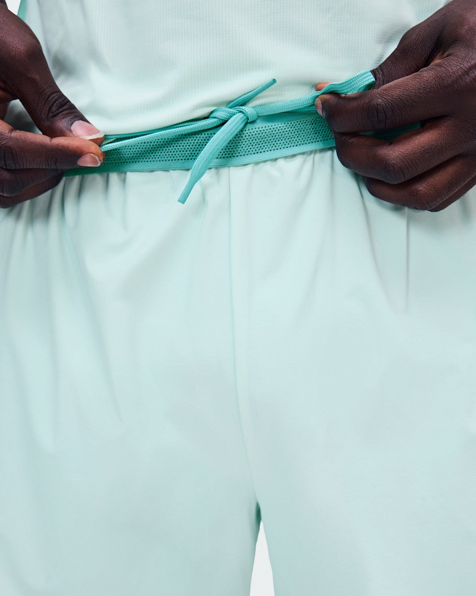 On United States Deals | Men's 5" Performance 2/1 Shorts - Flurry/Aquamarine