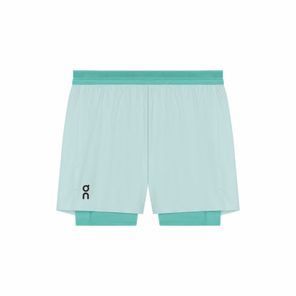 On United States Deals | Men's 5" Performance 2/1 Shorts - Flurry/Aquamarine