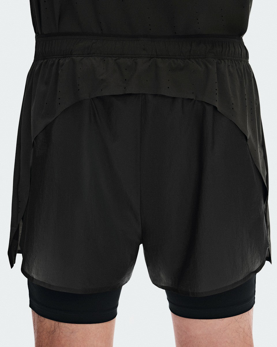 On United States Hot Sale | Men's Zero 2-in-1 Shorts PAF - Molasses/Black