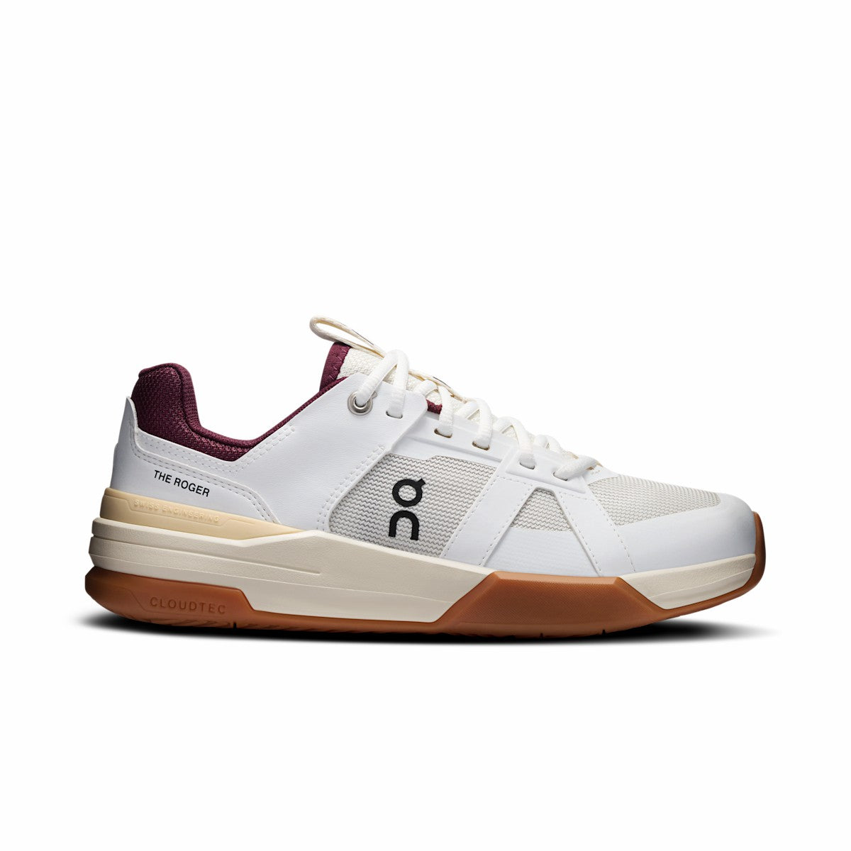 On United States Essential | THE ROGER Clubhouse Pro Youth for Youth - White/Maroon