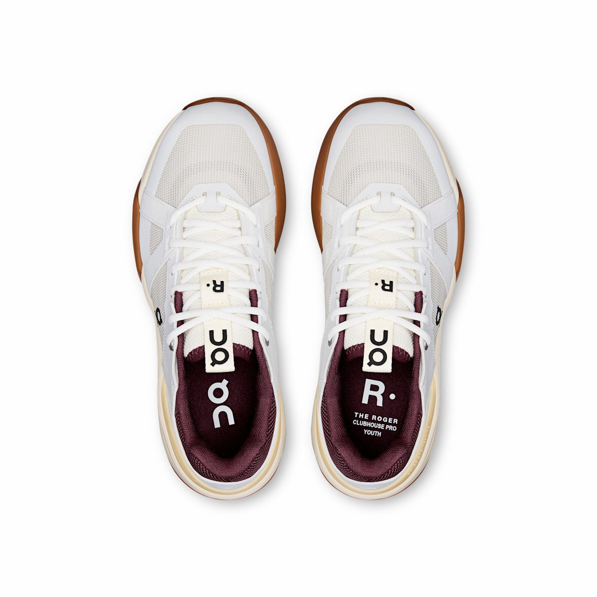 On United States Essential | THE ROGER Clubhouse Pro Youth for Youth - White/Maroon