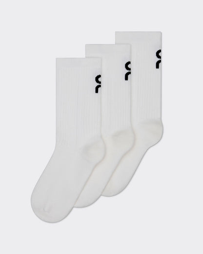 On United States Recommended | Logo Sock High 3P Kids for Kids - White
