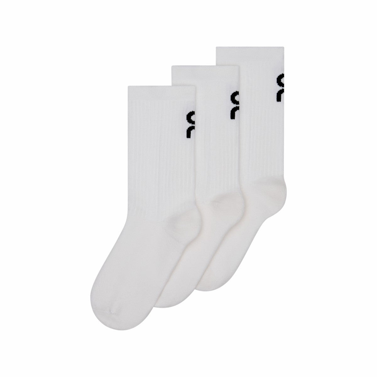 On United States Recommended | Logo Sock High 3P Kids for Kids - White