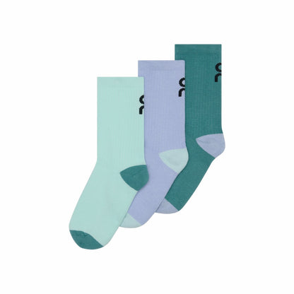 On United States Essential | Logo Sock High 3P Kids for Kids - Flame/Cinnamon